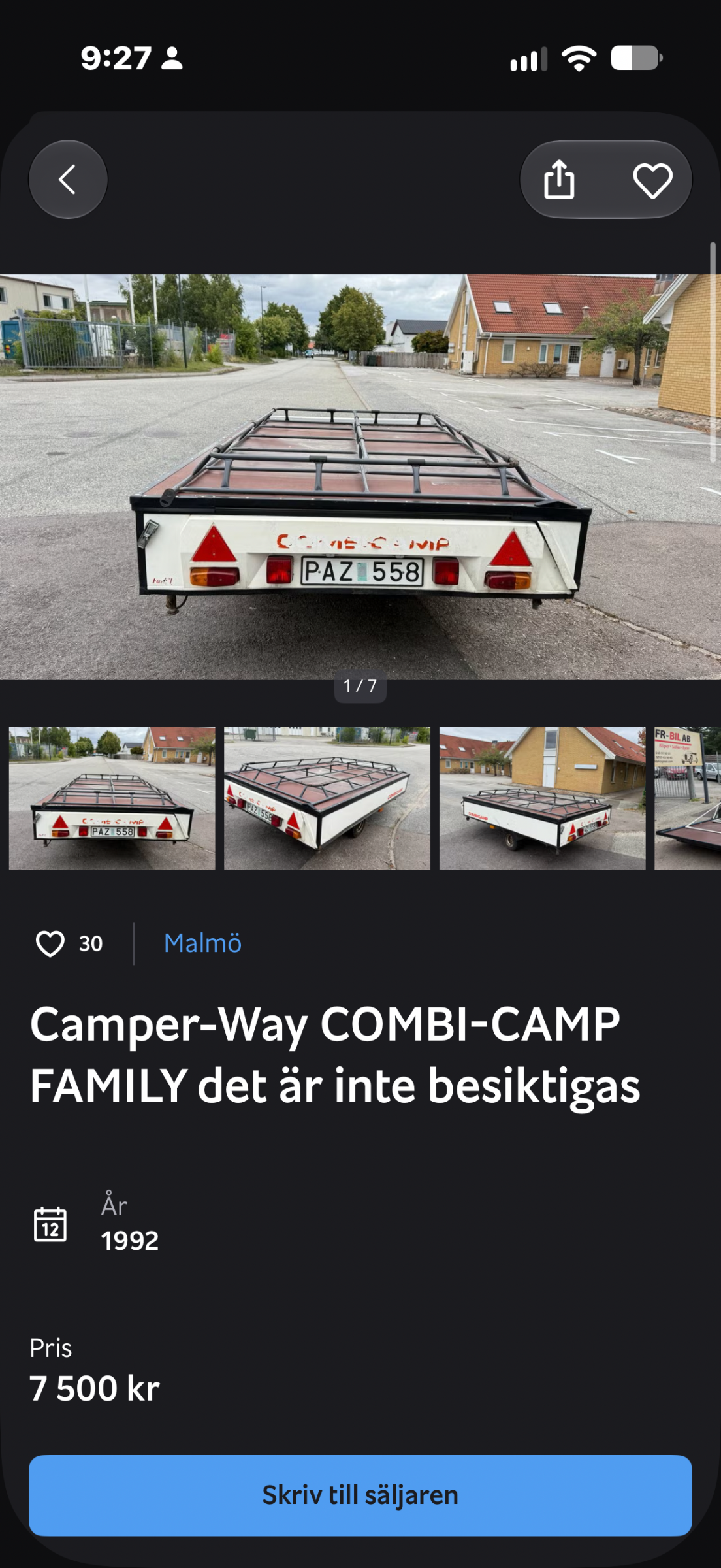 Camper-Way Combi-Camp Family, bild 1 av 3