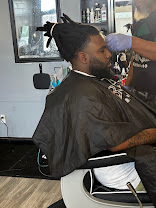 Finished haircut in the Boss Kutz chair