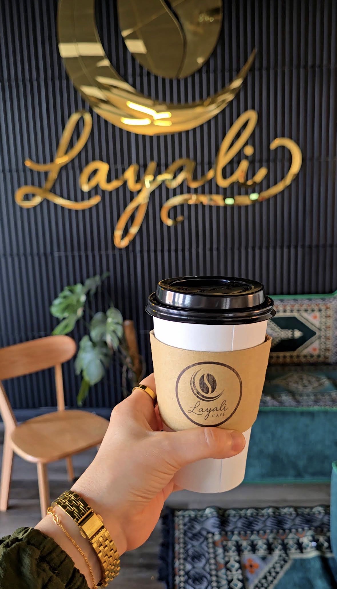 A photo of a treat at Layali Café