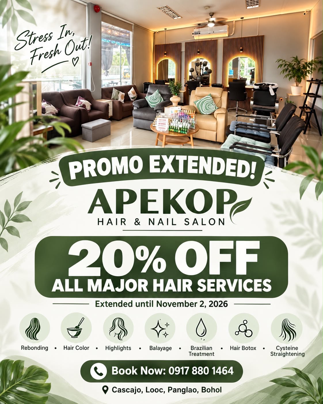 Hair work at Apekop